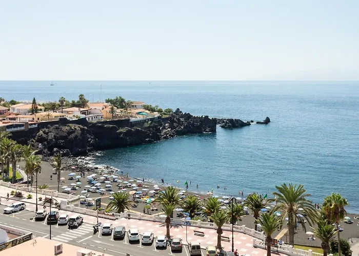 Seguro El Sol En Playa De La Arena 푸에르토 데 산티아고